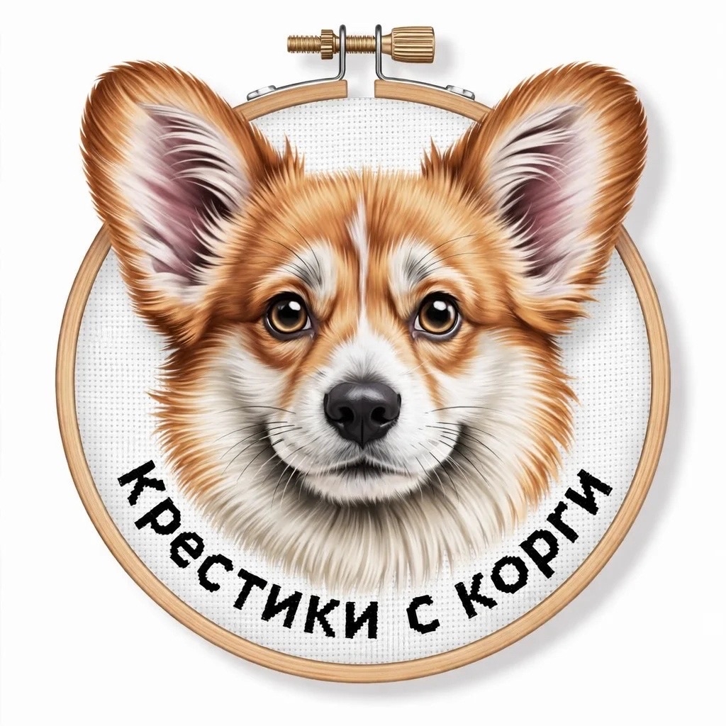 Крестики с корги
